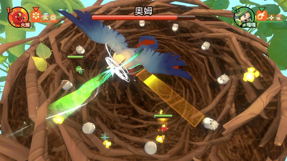 Monster Fruit Academy boss battle gameplay